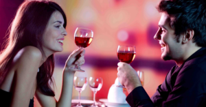 couple with wine