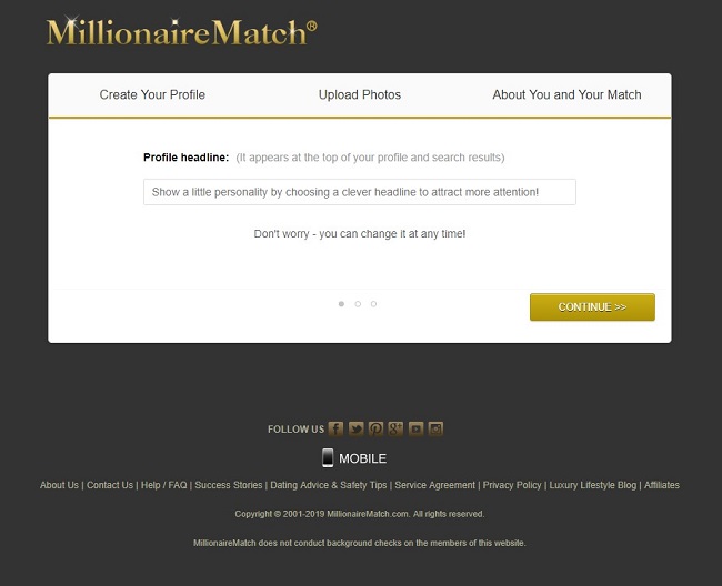 Millionairematch login www com Millionairematchcomlogin