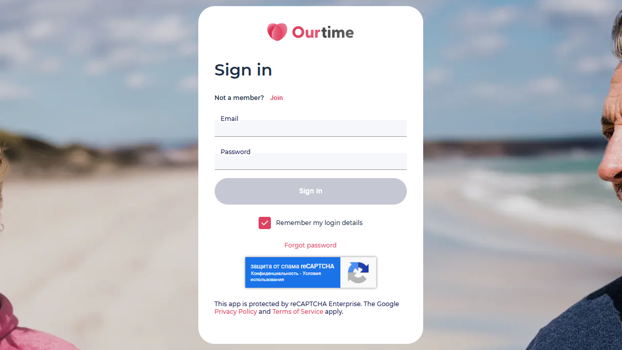 ourtime-login